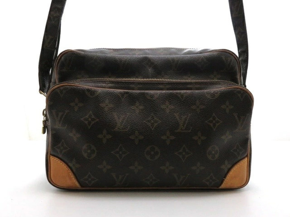 LOUIS VUITTON Nile Shoulder Bag Monogram
